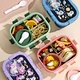 lunch box with spoon fork